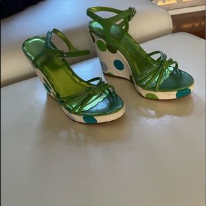 Authentic Coach Sandals, good condition